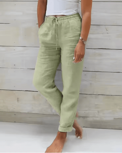 Bettina™ | Cotton Linen Summer Pants