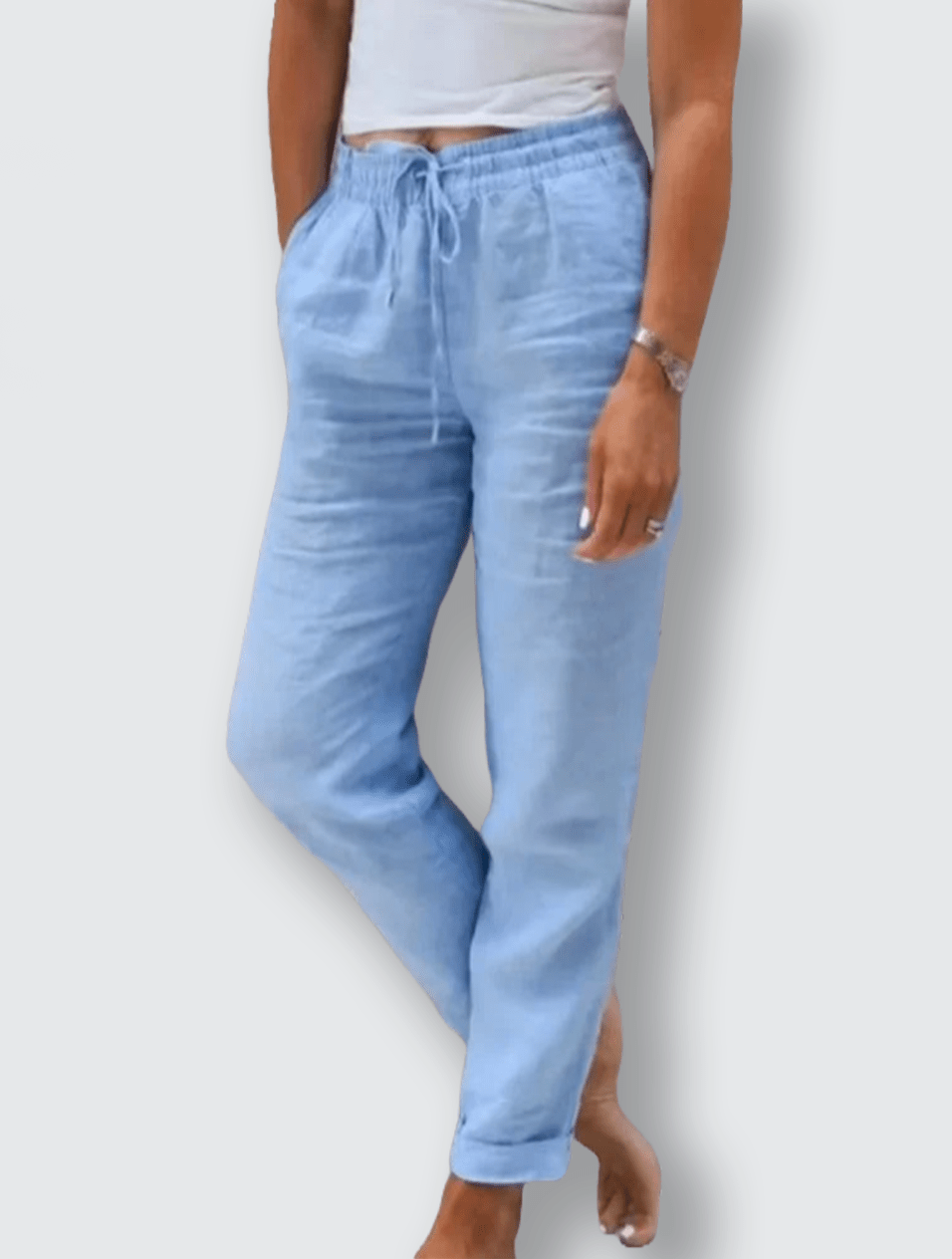 Bettina™ | Cotton Linen Summer Pants