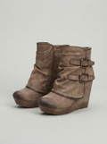 Chunky Ankle Boot with Retro Block Heel