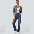 Women's High-Waisted Stretchy Pants – Comfortable Fit