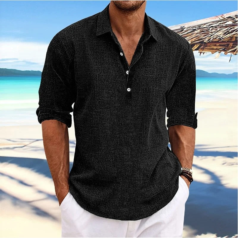 Daryl™ | High-Quality Cotton Linen Shirt