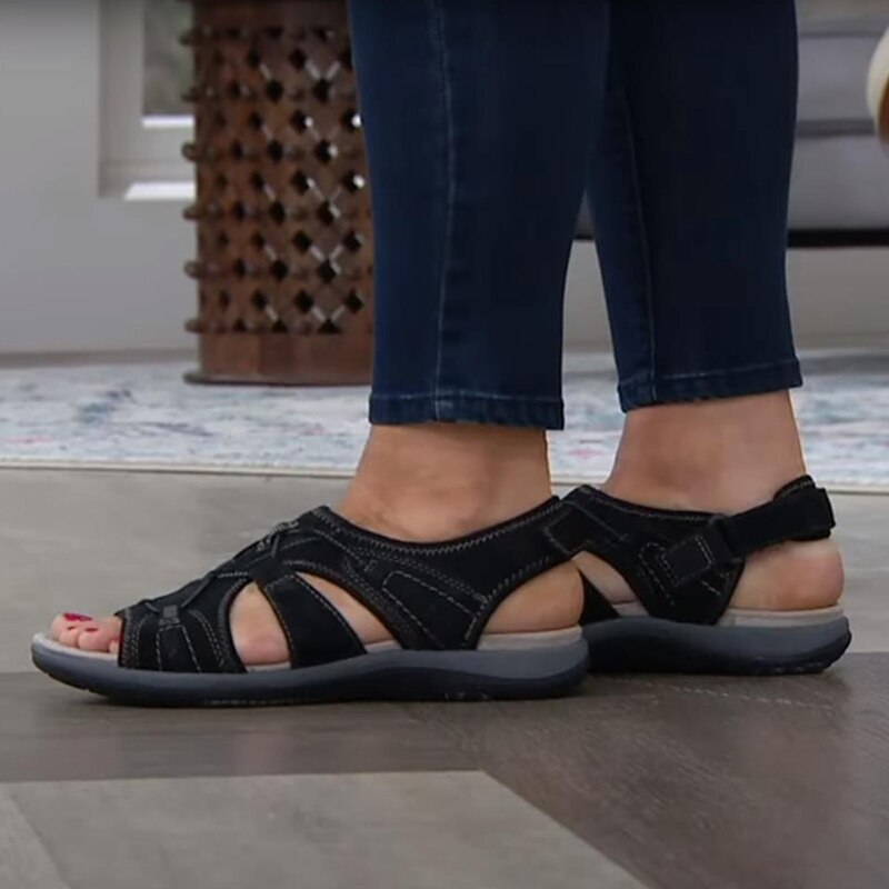 Sienna | Adjustable Summer Sandals with Arch Support