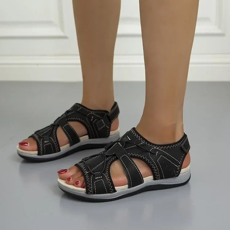 Sienna | Adjustable Summer Sandals with Arch Support
