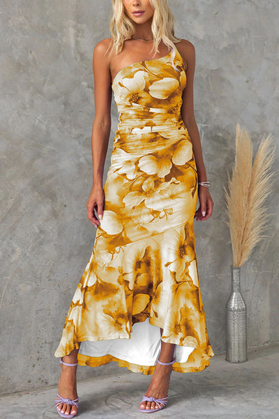 Marina™ | Elegant Summer Floral Maxi Dress