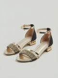 Gladiator Sandals Australia: Low Heel Open Toe