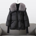Women's Glam Feather Down Jacket – Winter Essential