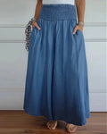 Women's High Waist Wide Leg Pants with Pockets
