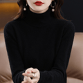 Women's 100% Cashmere Turtleneck – Soft & Warm