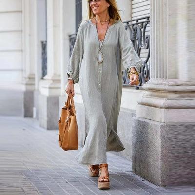 Aurora™ | Retro Loose Maxi Dress for Women