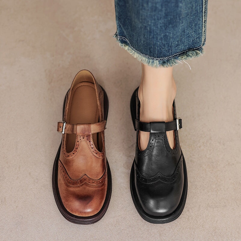 VELDA™ | Elegant Mary Janes aus Leather