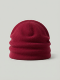 Pure Cashmere Double-Layer Knit Beanie
