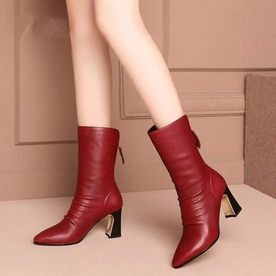 Orla | Soft Leather Ankle Boots