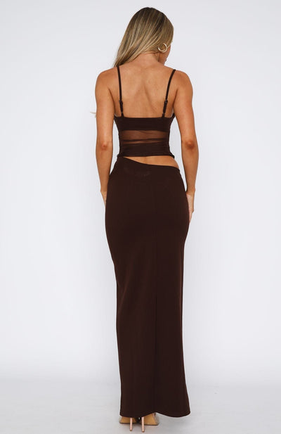 Viola™ | Sheer Mesh Maxi Dress