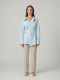 Slim Fit Blouse: Fresh Spring White