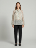 Slim Woven Blouse: Spring Edit
