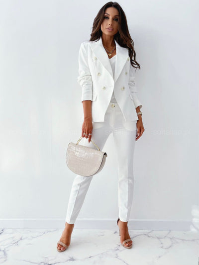 LUXILY™ | Creamy White Trousers