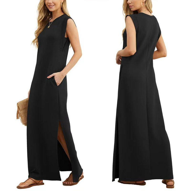 Fiona | Flowing Crease-Resistant Maxi Dress