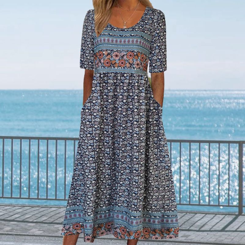 Colleen™ | Bohemian Summer Maxi Dress