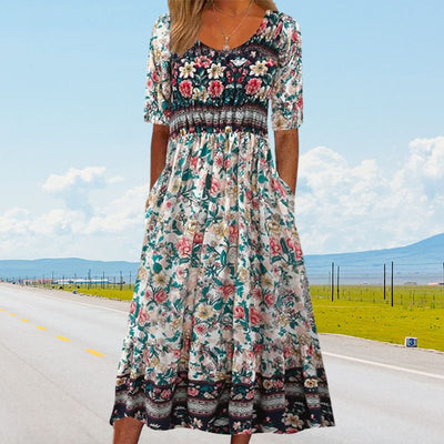 Colleen™ | Bohemian Summer Maxi Dress