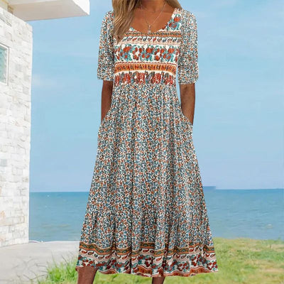 Colleen™ | Bohemian Summer Maxi Dress