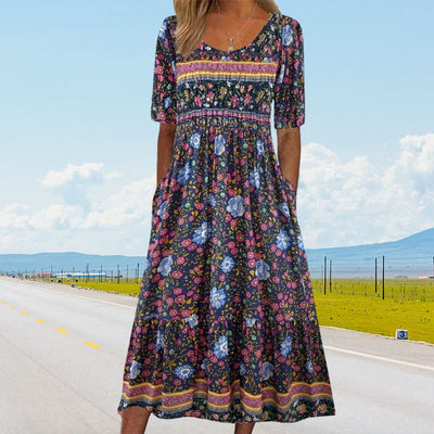 Colleen™ | Bohemian Summer Maxi Dress