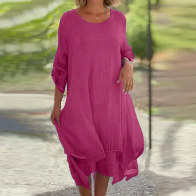 Janet™ | Double-Layer Elegant Dress