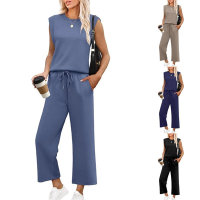 Evie™ | Loose Sleeveless and Pants Set – Casual & Comfortable Fit