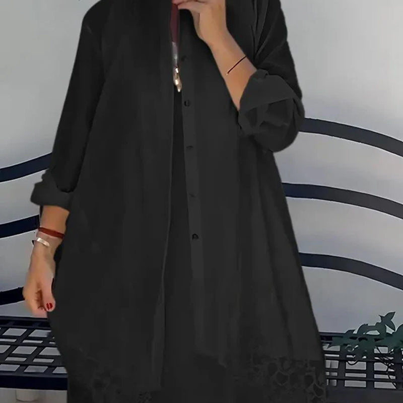 Sienna™ | Women's Sleeveless Dress and Lace Vest Set