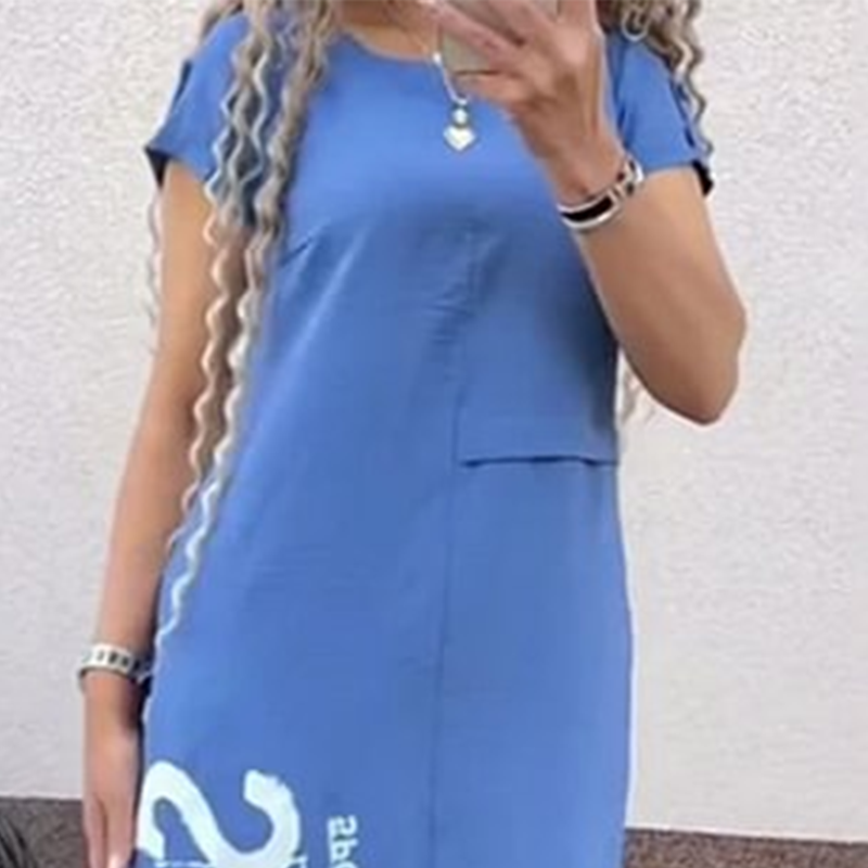 Loraine™ | Casual Summer T-Shirt Dress