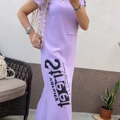 Loraine™ | Casual Summer T-Shirt Dress