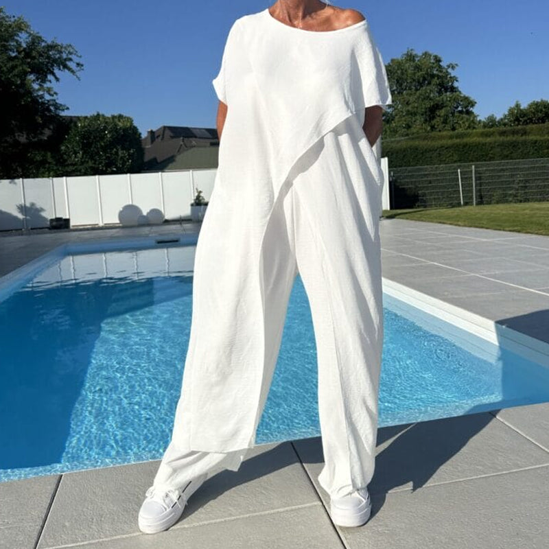 Mia™ | Off Shoulder Top & Pants Set