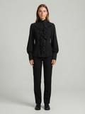 Straight-Line Blouse: Autumn Monochrome