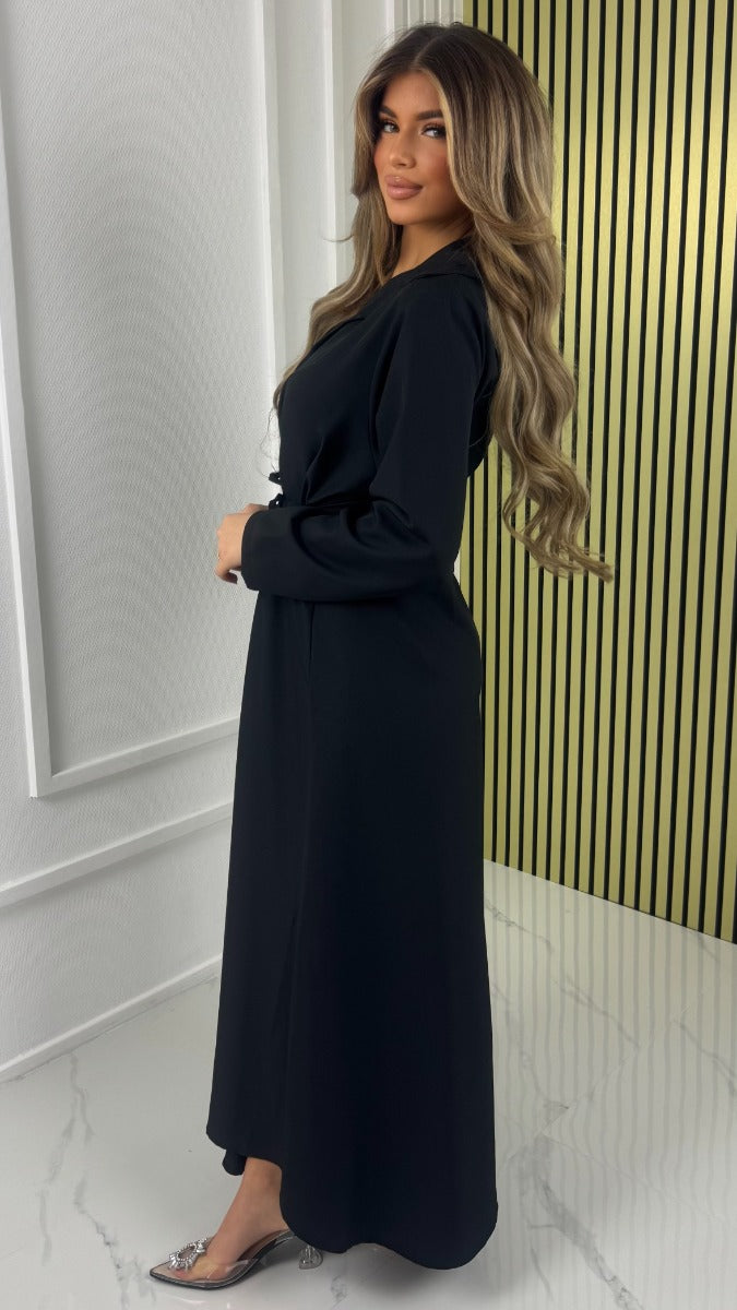 Hazel™ |  Maxi Dress with Tie Belt