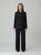 Two-Piece Blazer and Trouser Set - front view