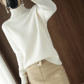 Women's Warm Turtleneck Jumper – Soft & Timeless