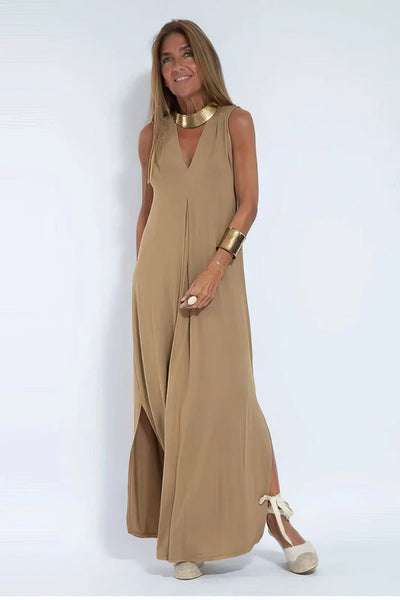 Daphne | Elegant Maxi Dress + Free Matching Cardigan