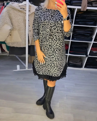 Emilia | Slimming Leopard Print Dress